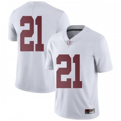 Men's Alabama Crimson Tide #21 Jared Mayden White Limited NCAA College Football Jersey 2403YGUY4